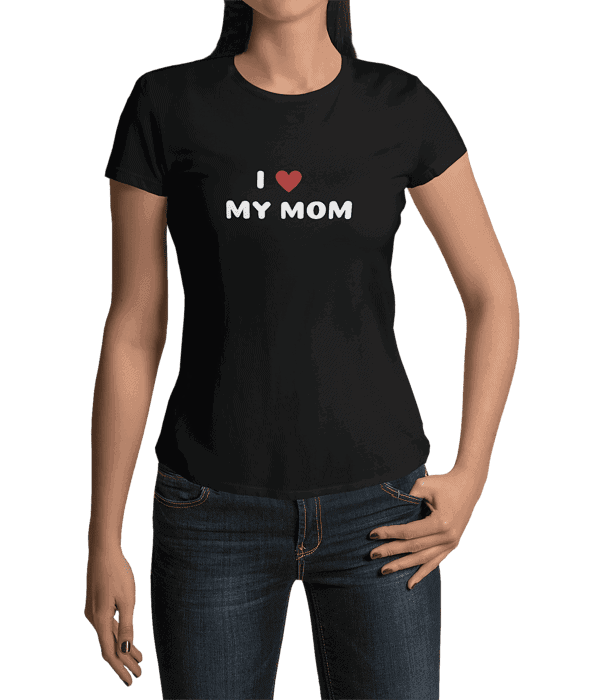 Camiseta I Love Mamá by Jimena - Imagen 4