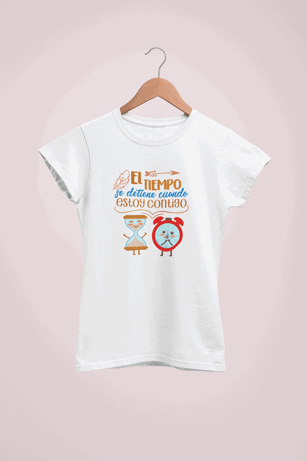 Camiseta El Tiempo Se Detiene - Imagen 2
