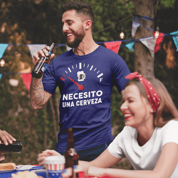 Camiseta Necesito una Cerveza