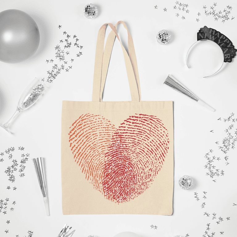 Bolsa Huellas Corazón – Imagen de producto