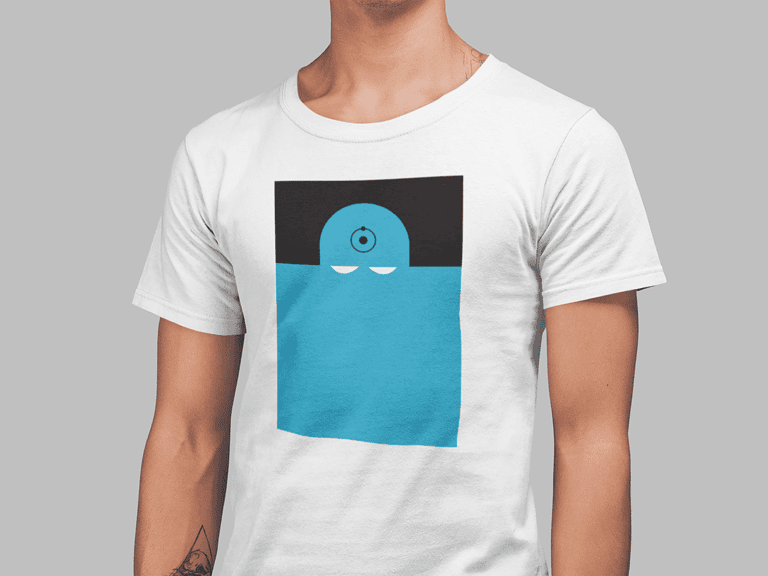 Camiseta Minimalist Black/Blue – Imagen de producto