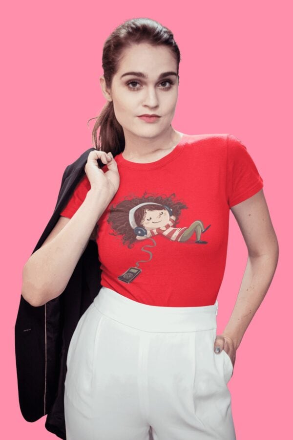 Camiseta Girl Music