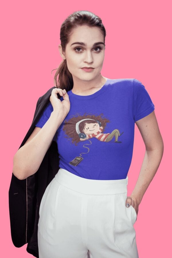 Camiseta Girl Music - Imagen 3