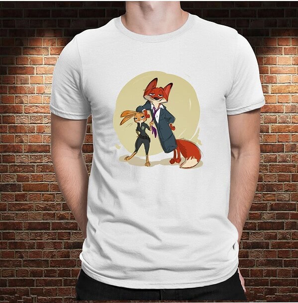 Camiseta Zorro & Coneja - Imagen 2