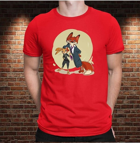 Camiseta Zorro & Coneja